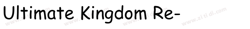 Ultimate Kingdom Re字体转换